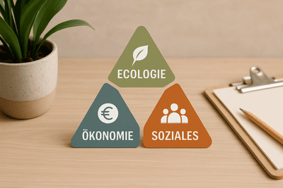 Dreieck der Nachhaltigkeit: Die 3 Säulen einfach erklärt