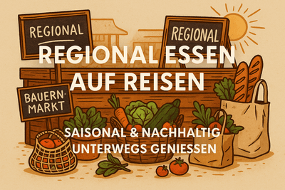 Regional essen auf Reisen: Saisonal & nachhaltig unterwegs genießen