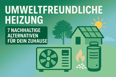Umweltfreundliche Heizung: 7 nachhaltige Alternativen für dein Zuhause
